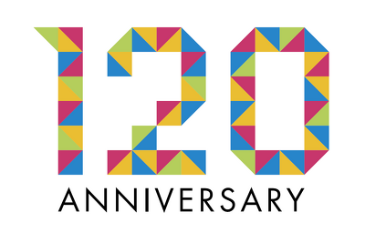 エムアイシーグループ創業120周年ロゴ